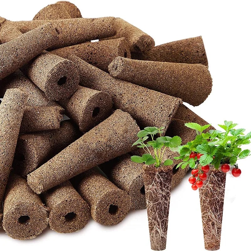 Seed Starter Tray - 100Pcs Seed Grow Sponges Replacement Root