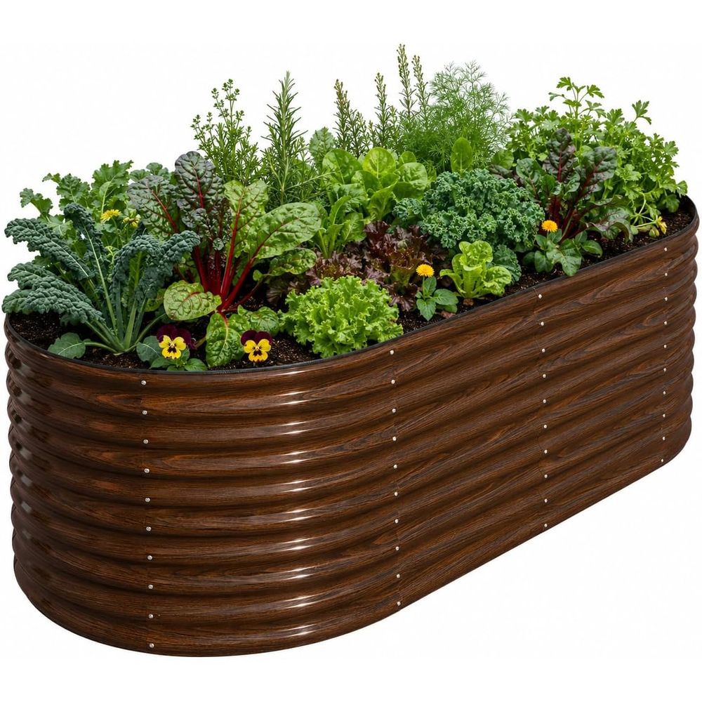 Raised Garden Bed - 36 Tall Raised Garden Bed 8x4x3