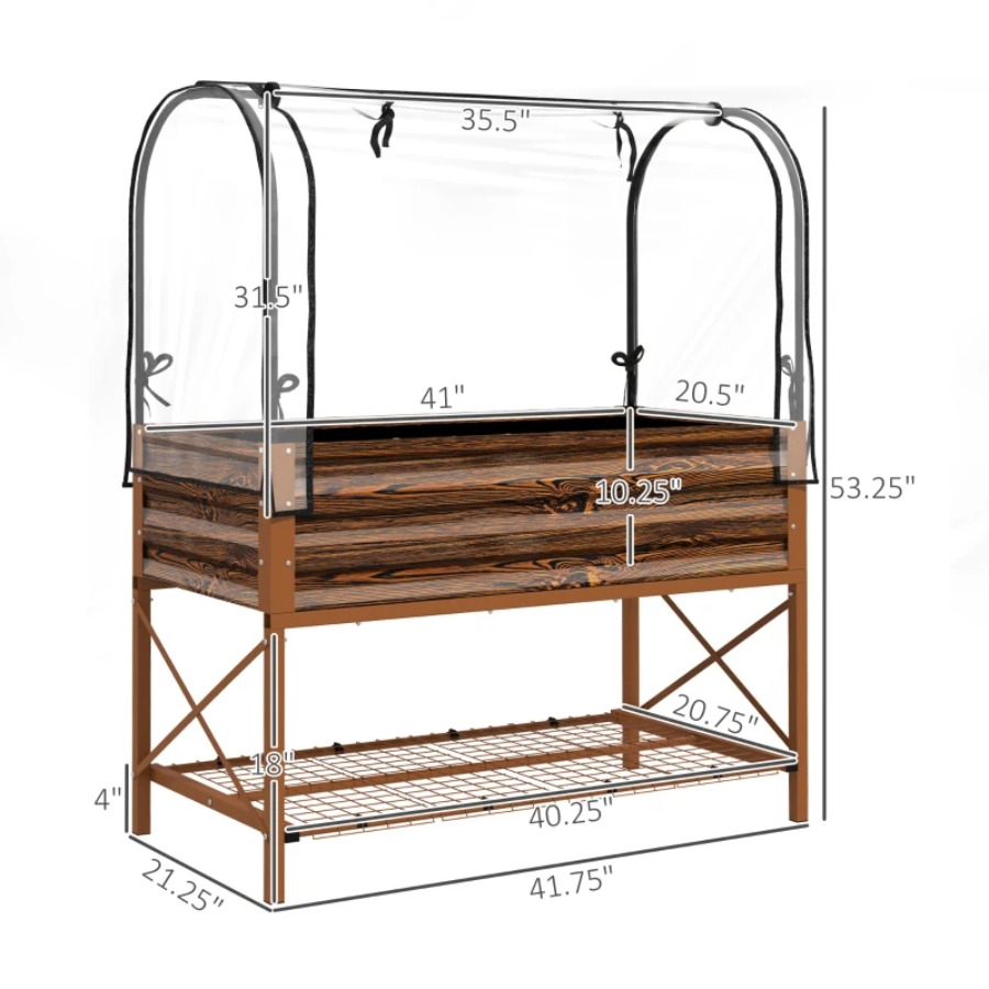 Raised Garden Bed - Raised Garden Bed With Legs And