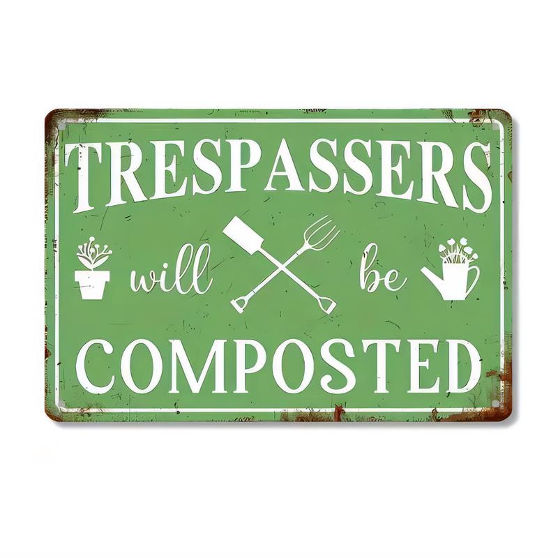 Vintage Green Trespassers Will - Watering Can review and price