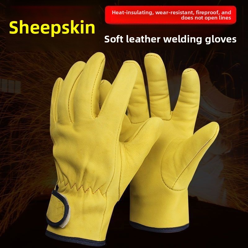 a pair Work Gloves Sheepskin L - Garden Gloves review and price
