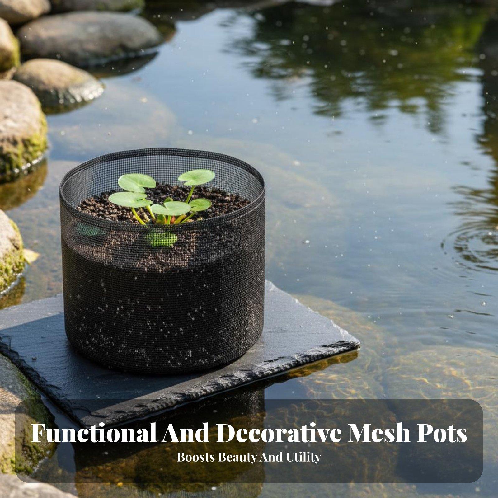 4 Piece Water Lily Planting Po - Plant Pot review and price