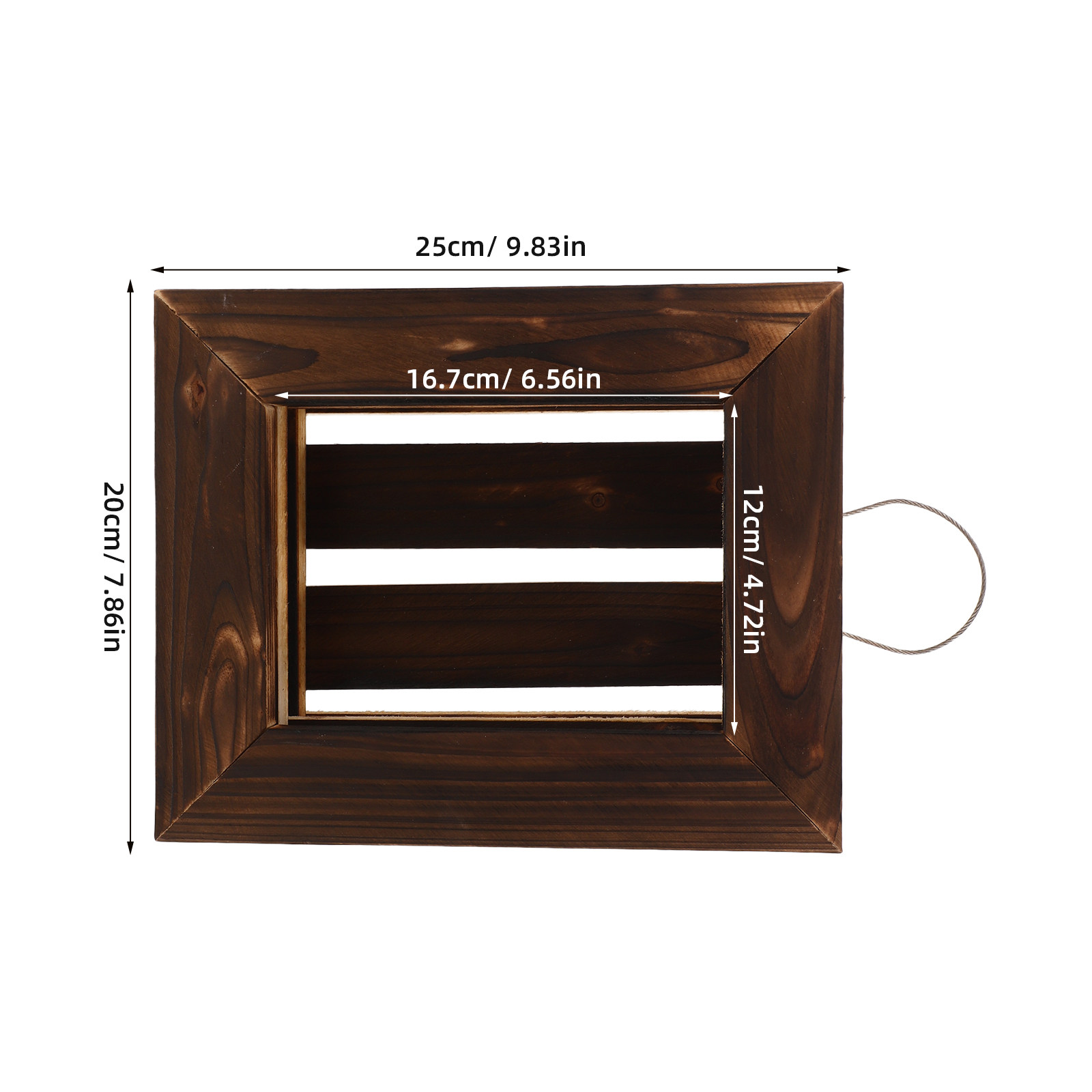 Natural Solid Wood Staghorn Fe - Vertical Planter review and price
