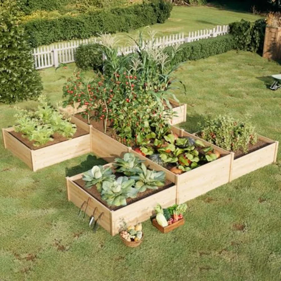 Double-Layer Raised Garden Bed - Raised Garden Bed review and price