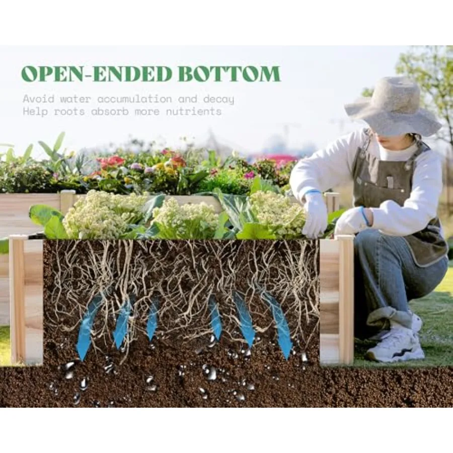 Double-Layer Raised Garden Bed - Raised Garden Bed review and price