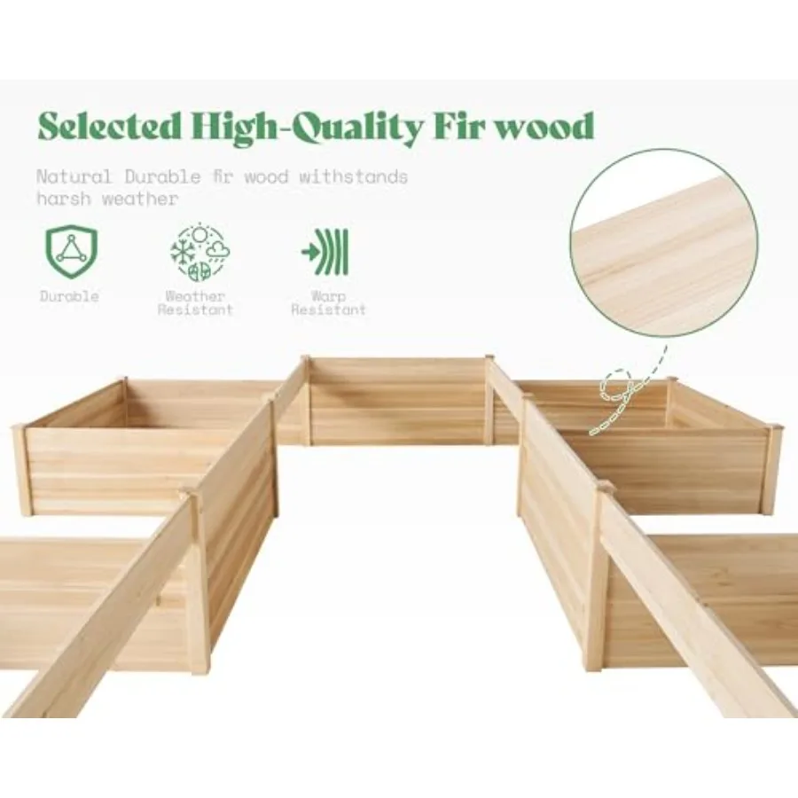 Double-Layer Raised Garden Bed - Raised Garden Bed review and price