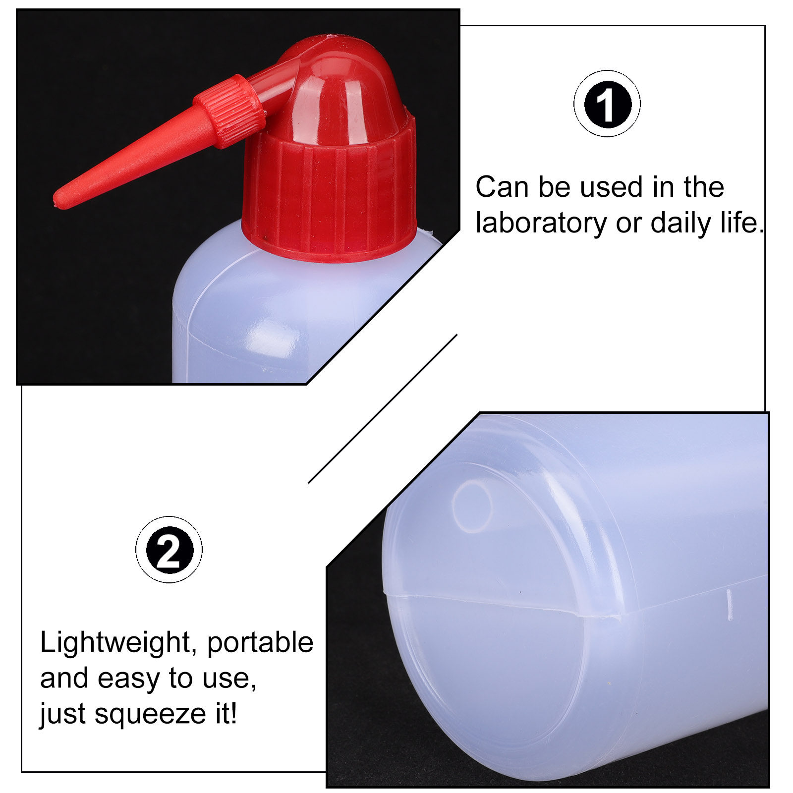 2Pcs Plastic Wash Bottles 250M - Watering Can review and price
