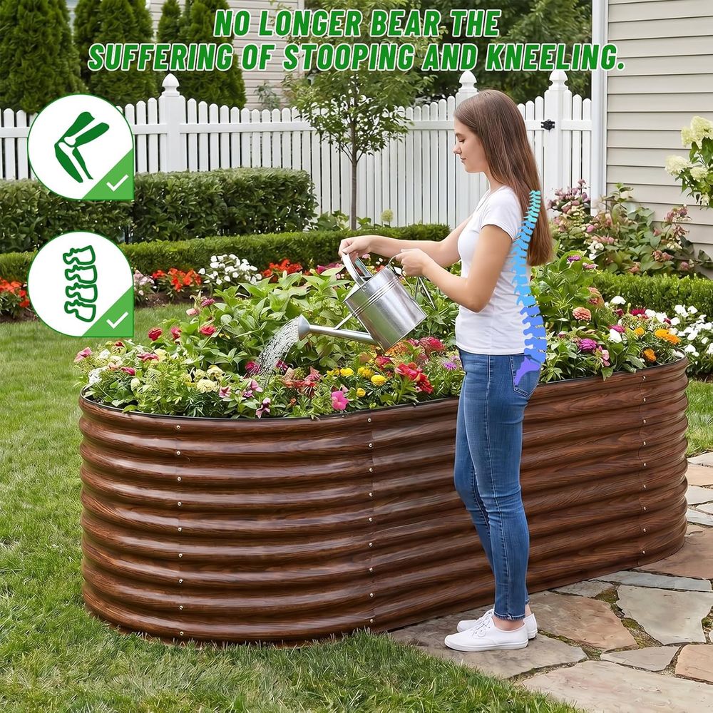 36 Tall Raised Garden Bed 8x4x - Raised Garden Bed review and price