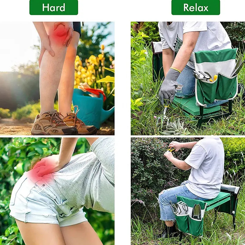 1pc New Garden Kneeling Stool, - Grow Bag review and price