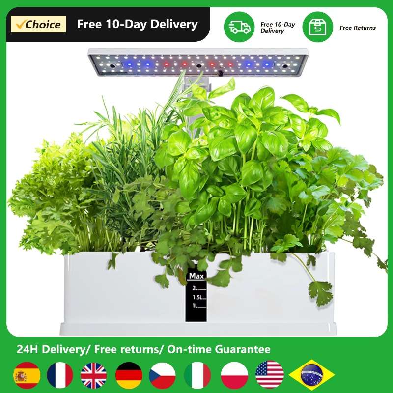 9 Pods Smart Hydroponics Growi - Hydroponic Kit review and price