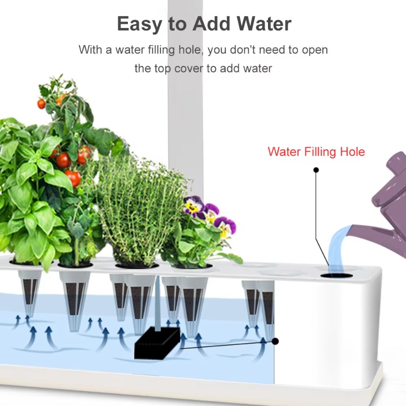 9 Pods Smart Hydroponics Growi - Hydroponic Kit review and price