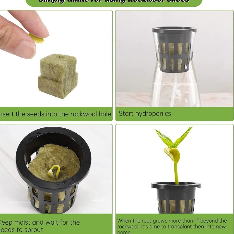 72-Pack Hydroponic Rockwool Cu - Hydroponic Kit review and price