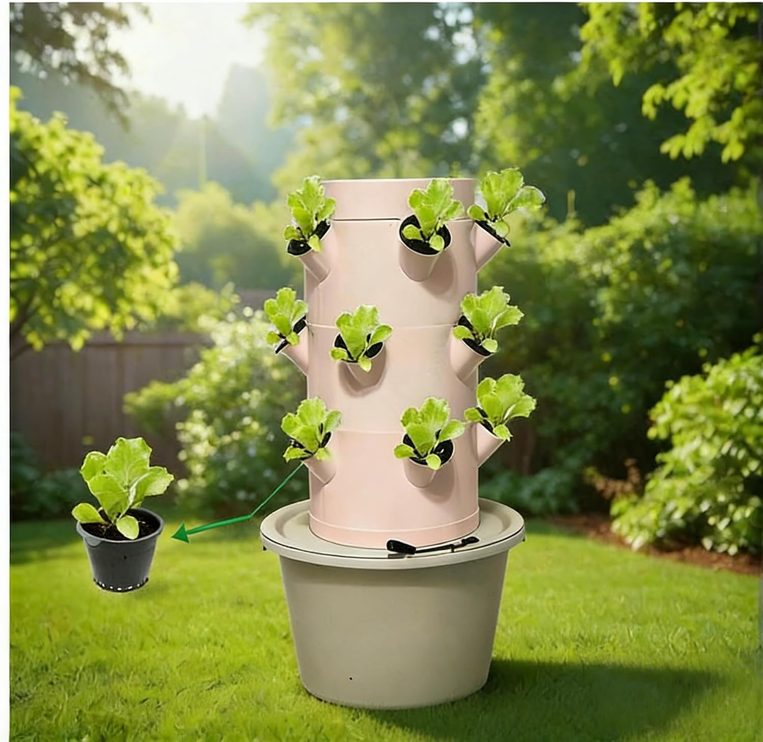 Vertical Hydroponic Growing Sy - Indoor Herb Garden review and price